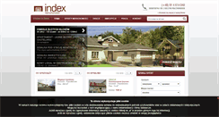 Desktop Screenshot of index-nieruchomosci.pl
